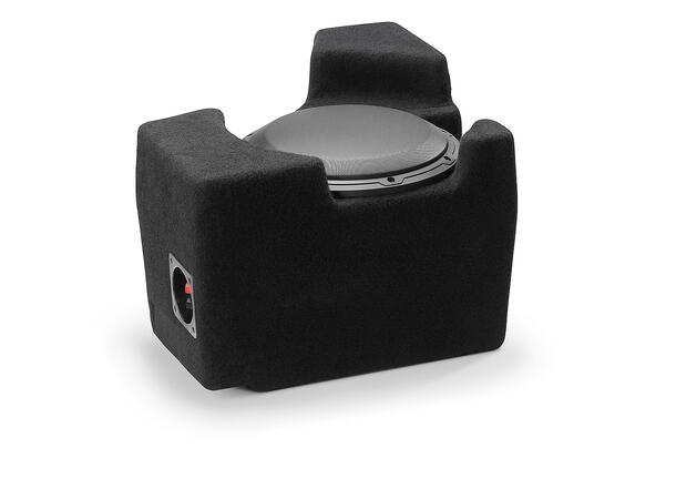 JL Audio - Stealthbox ® for BMW X5, 07-> 10W3v3 montert i spesialstøpt kasse